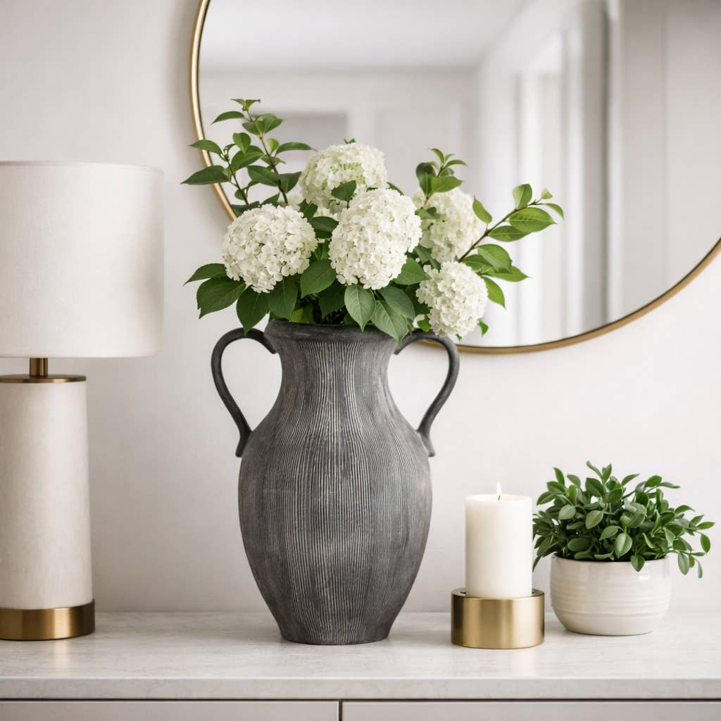 15in Vase with Handles
