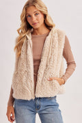 Sara Faux Fur Vest