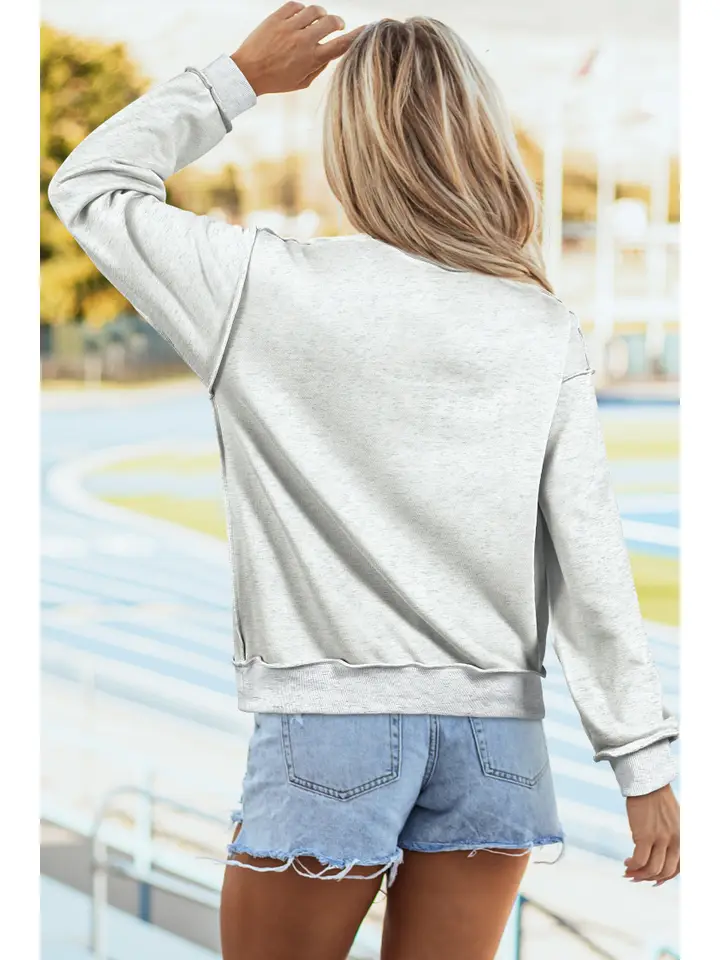 Faith Mock Neck Pullover