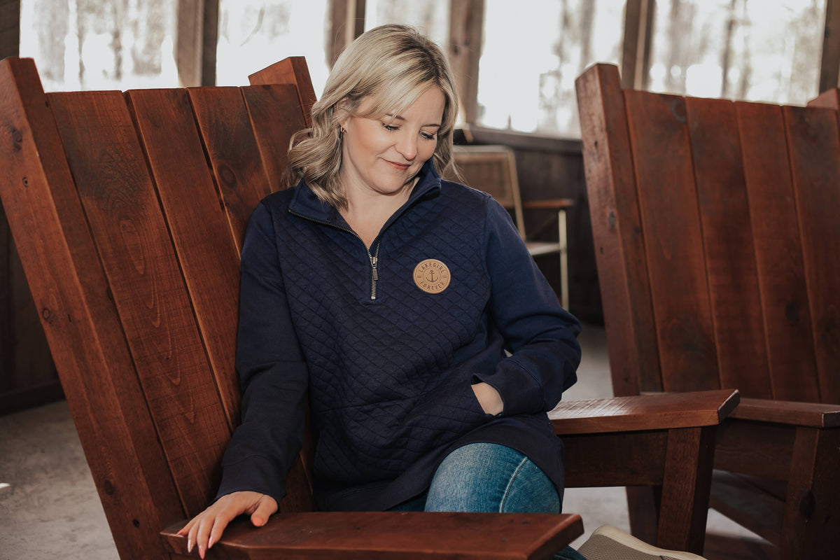 Forever Quilted Fleece 1/4 Zip Pullover