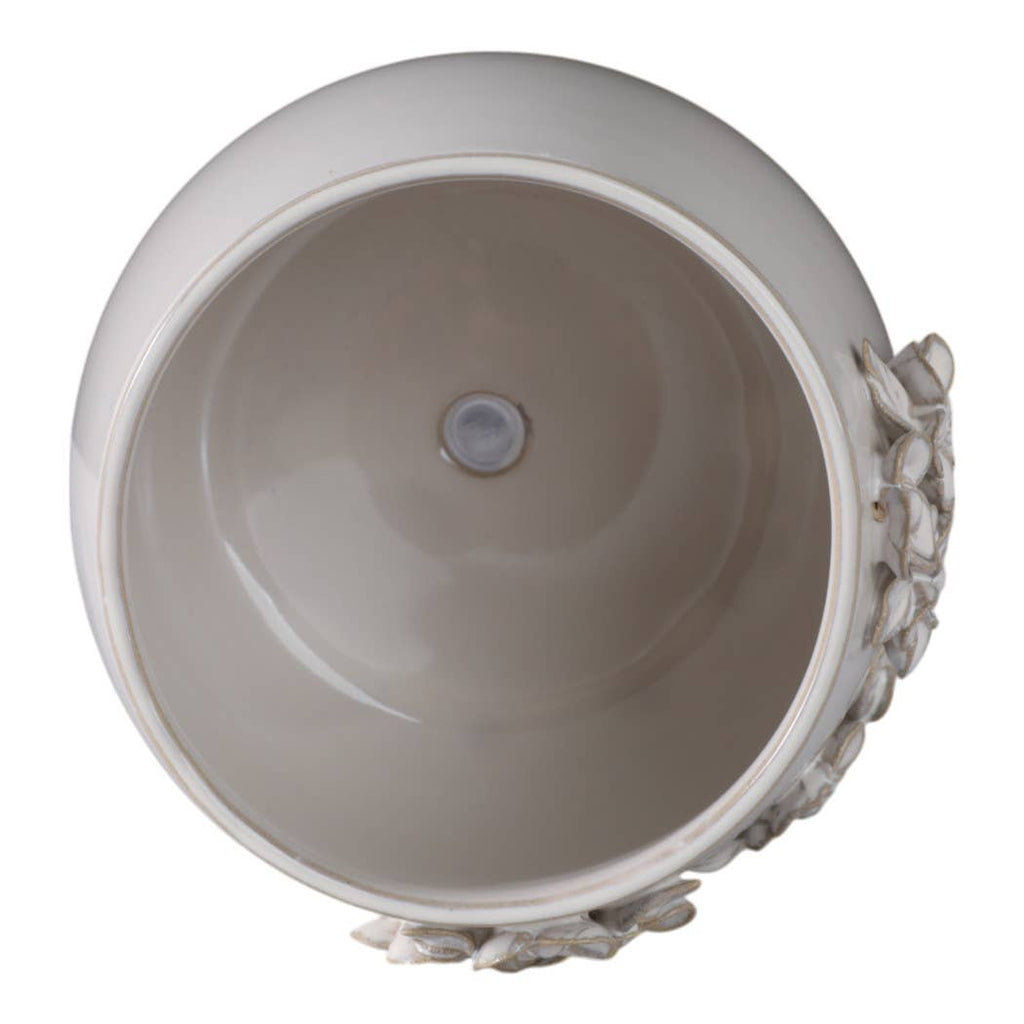 Ceramic Pot Flower Applique