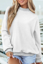 Faith Mock Neck Pullover