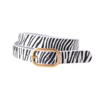 Animal Print Belt