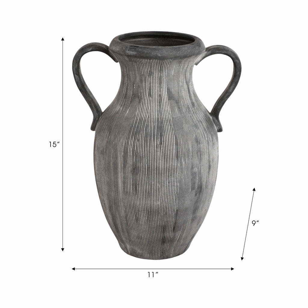 15in Vase with Handles