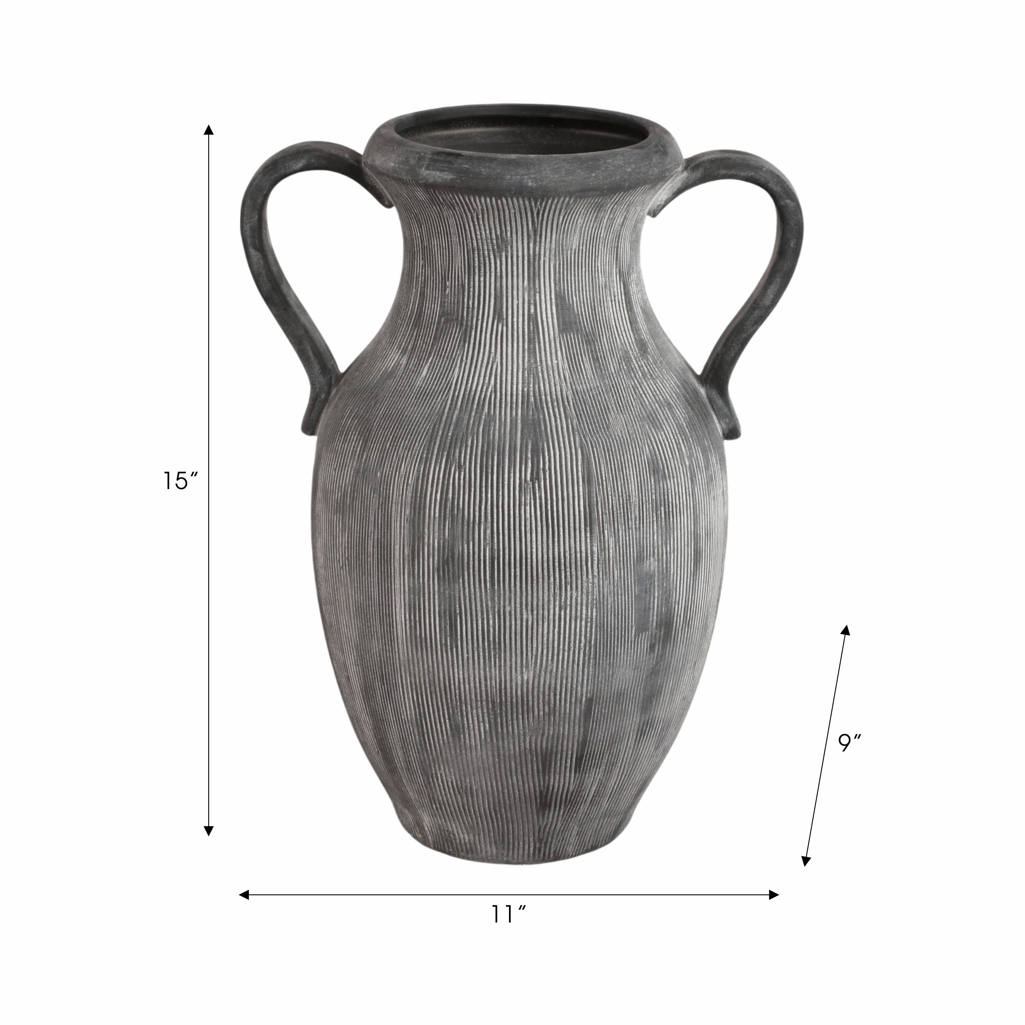 15in Vase with Handles