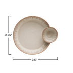 Serving Dish With Sections