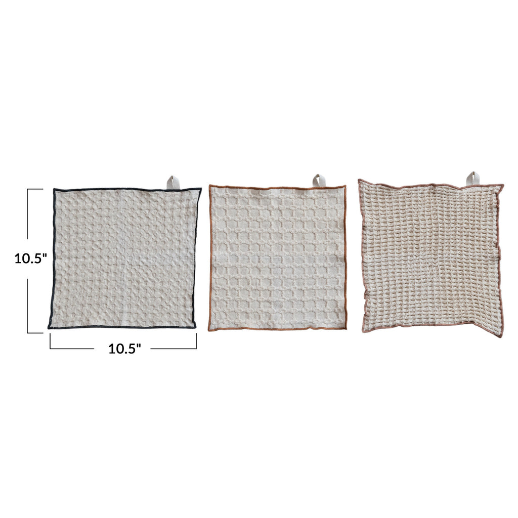 Waffle Weave Dish Cloths
