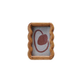4"x6" Rubberwood Scalloped Photo Frame