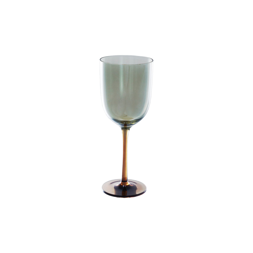 12oz. Stemmed Wine Glass Iridescent