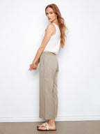 Abby Tencel Wide Leg Jogger Pants**
