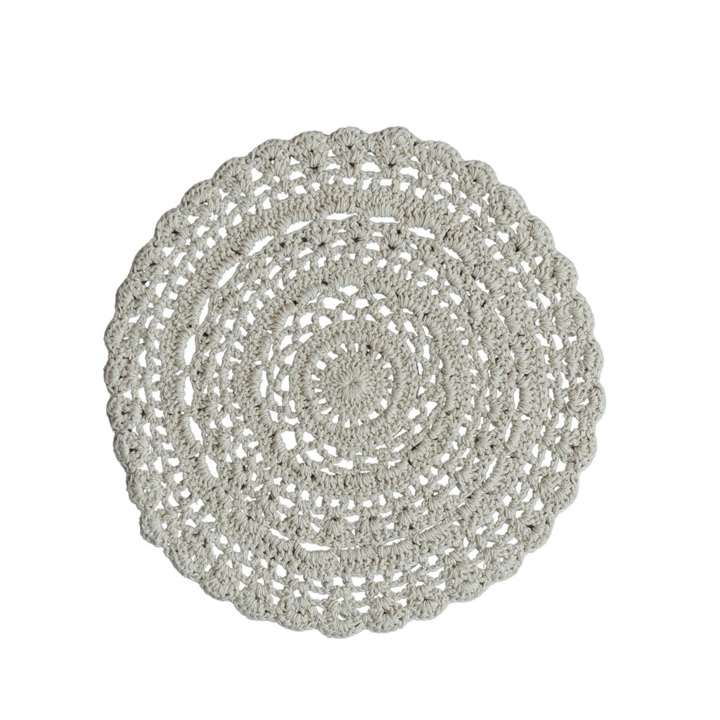 Recycled Crochet Placemat