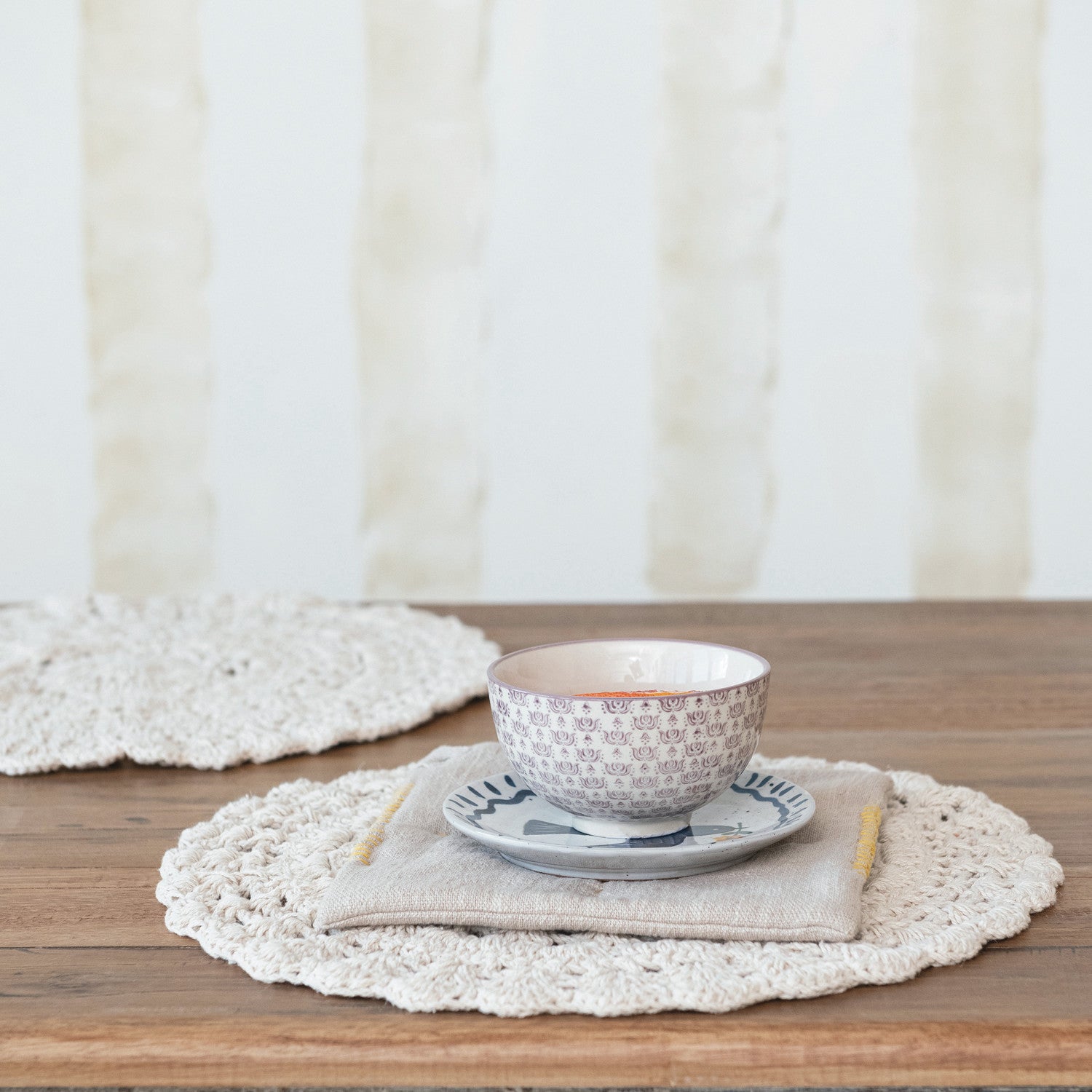 Recycled Crochet Placemat