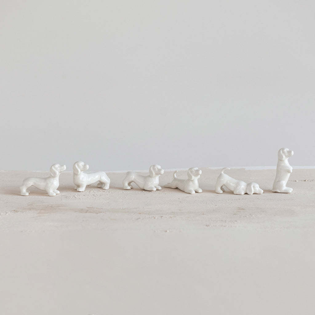 Stoneware Dogs
