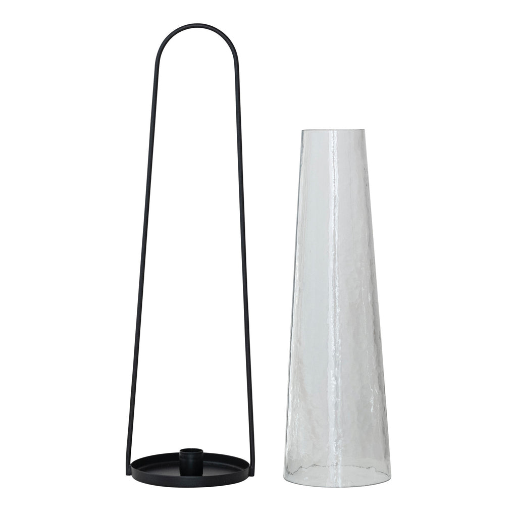 Metal Lantern Taper Holder