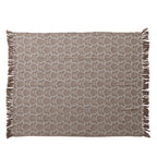 Jacquard Throw W/Floral Pattern