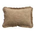 Woven Cotton Lumbar Pillow