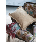 Woven Cotton Lumbar Pillow