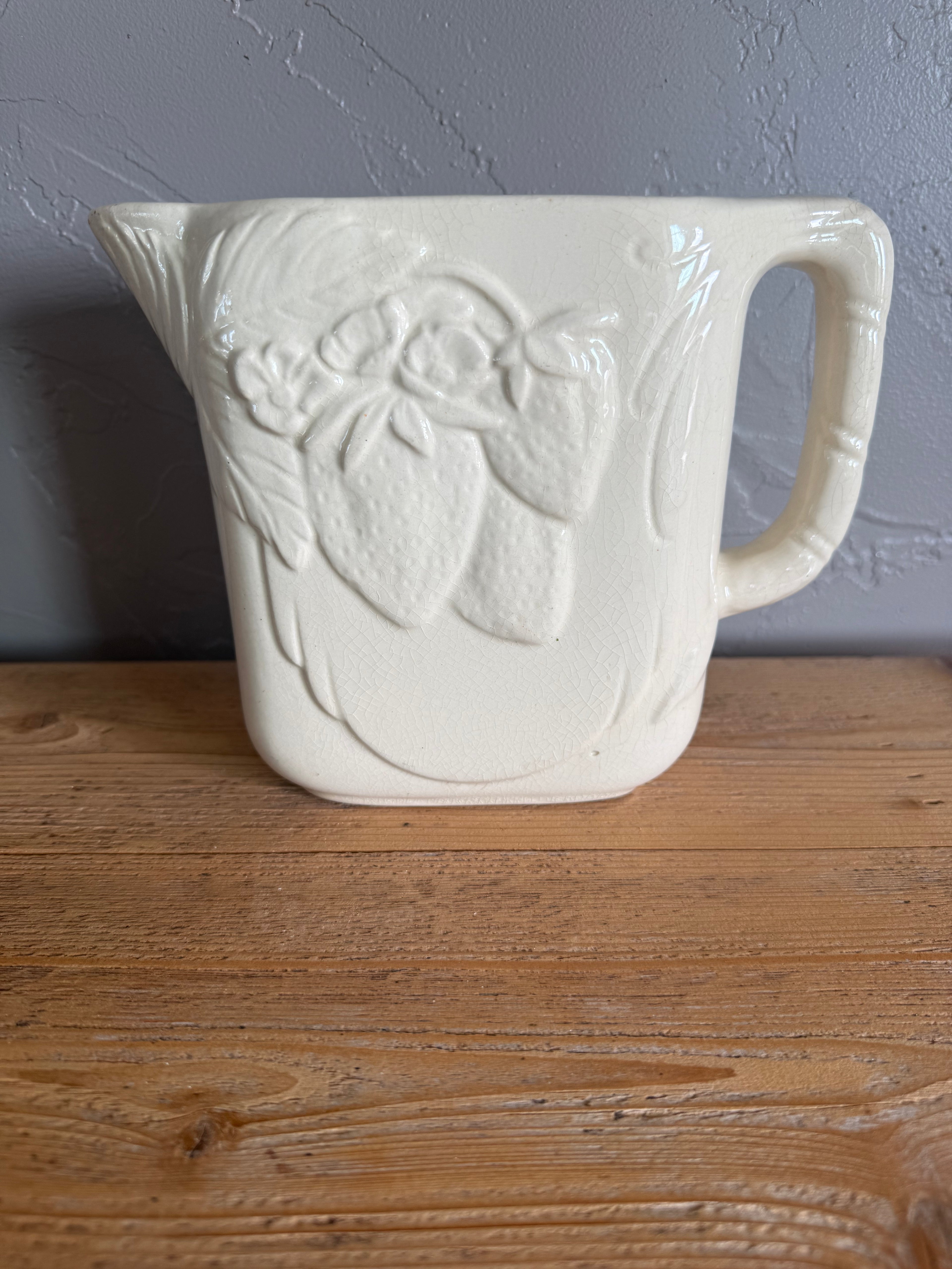 Vintage Strawberry Pitcher