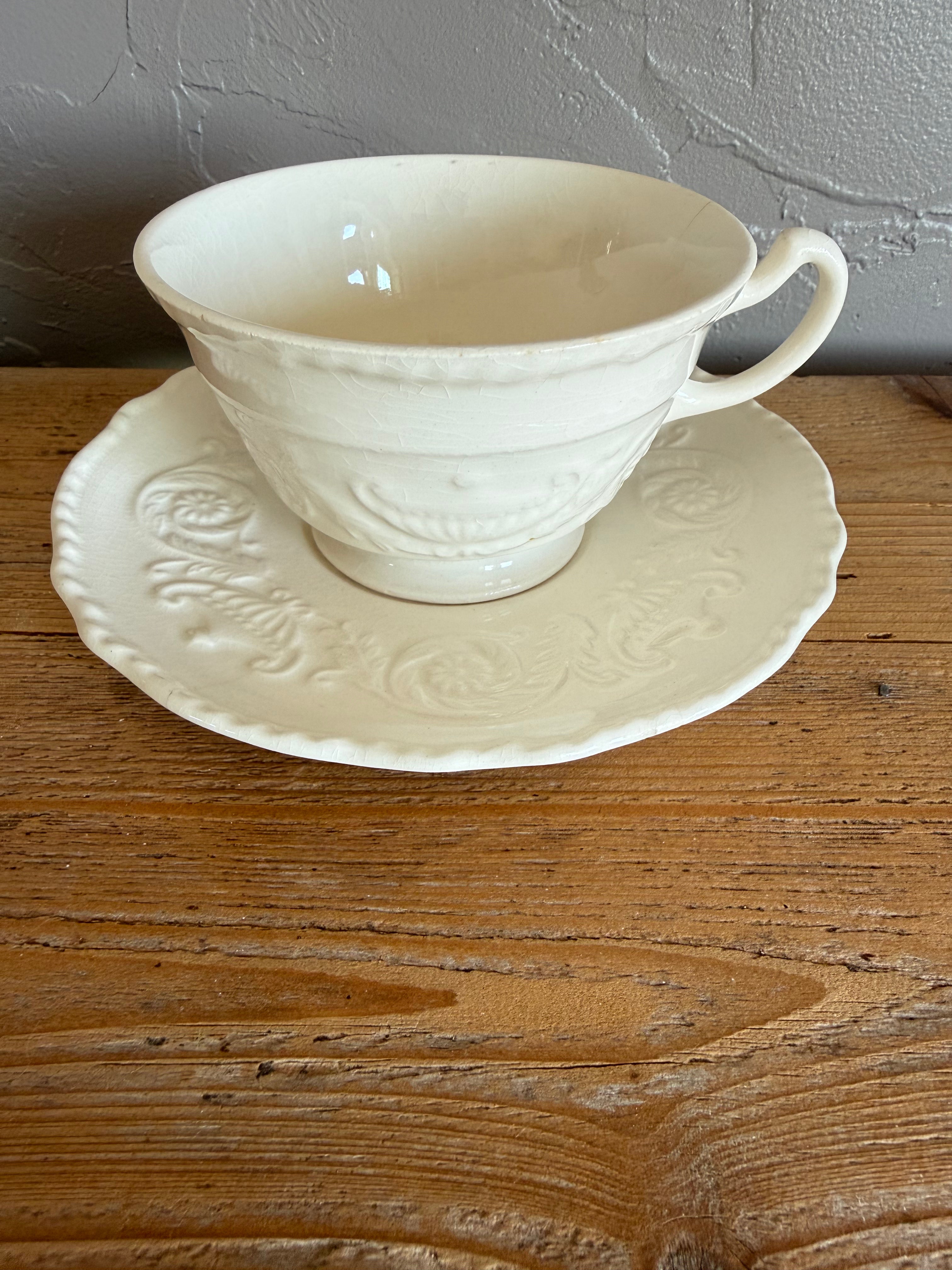 Vintage Steubenville TeaCup/Saucer Set 3