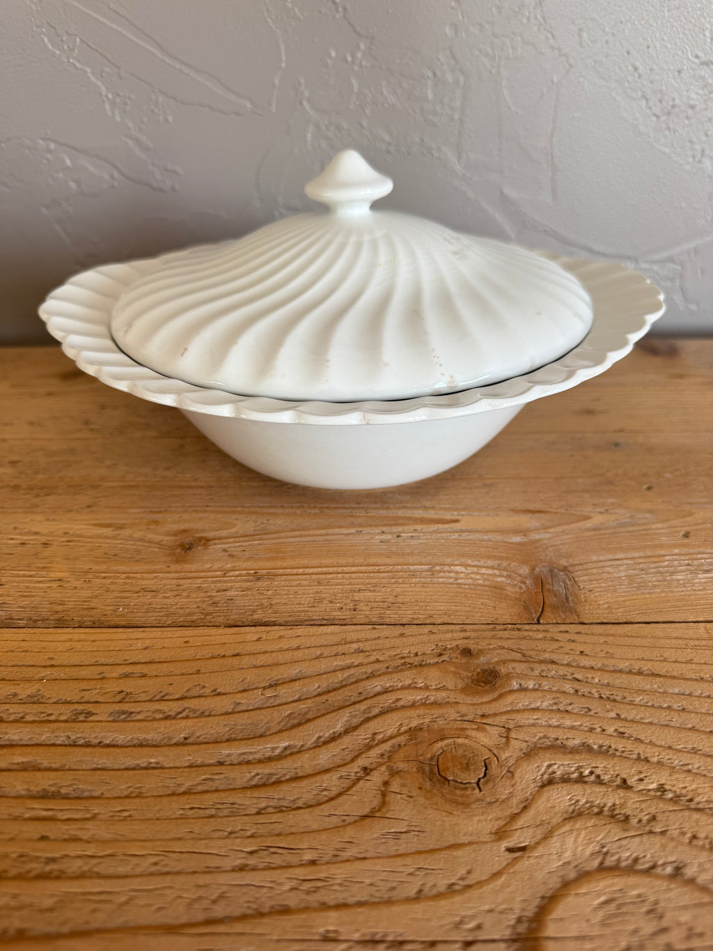 Vintage Ironstone Bowl/Cover