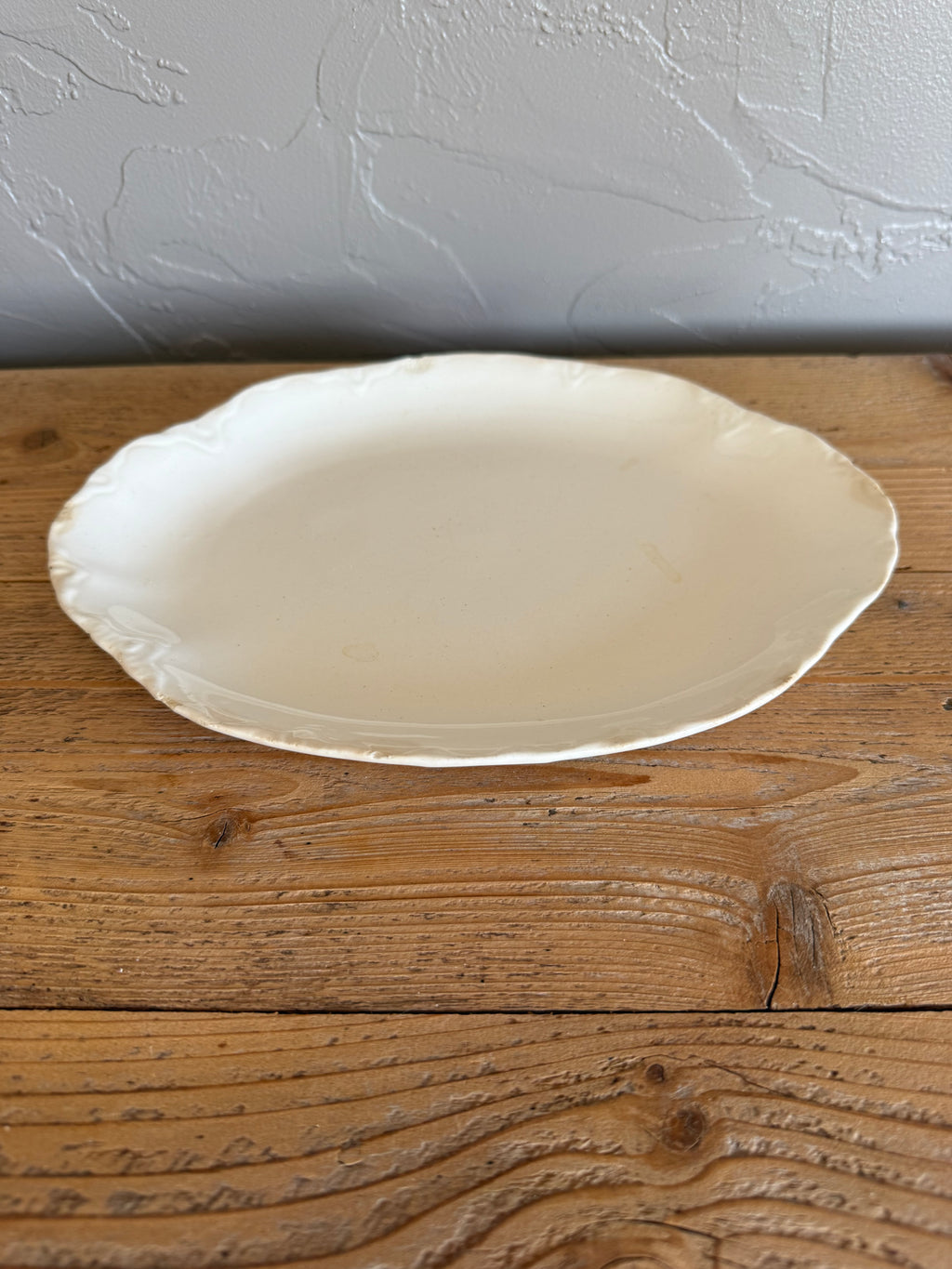 Vintage Ironstone Serving Plate