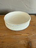Vintage Ironstone Pontesa Saucers Set 6