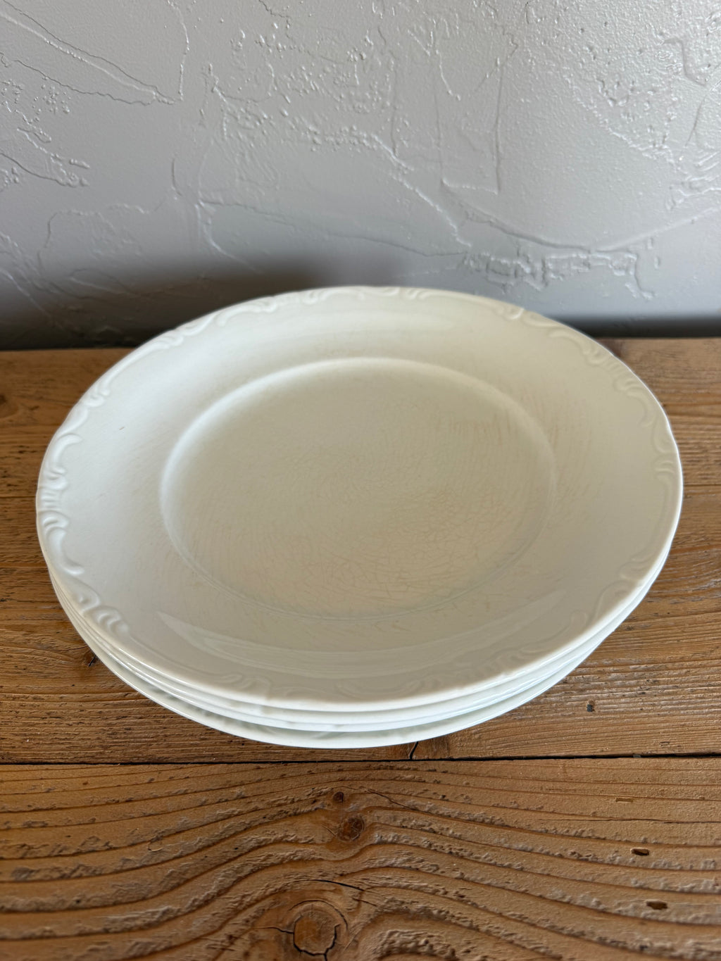 Vintage Ironstone Pontesa Plates Set of 4