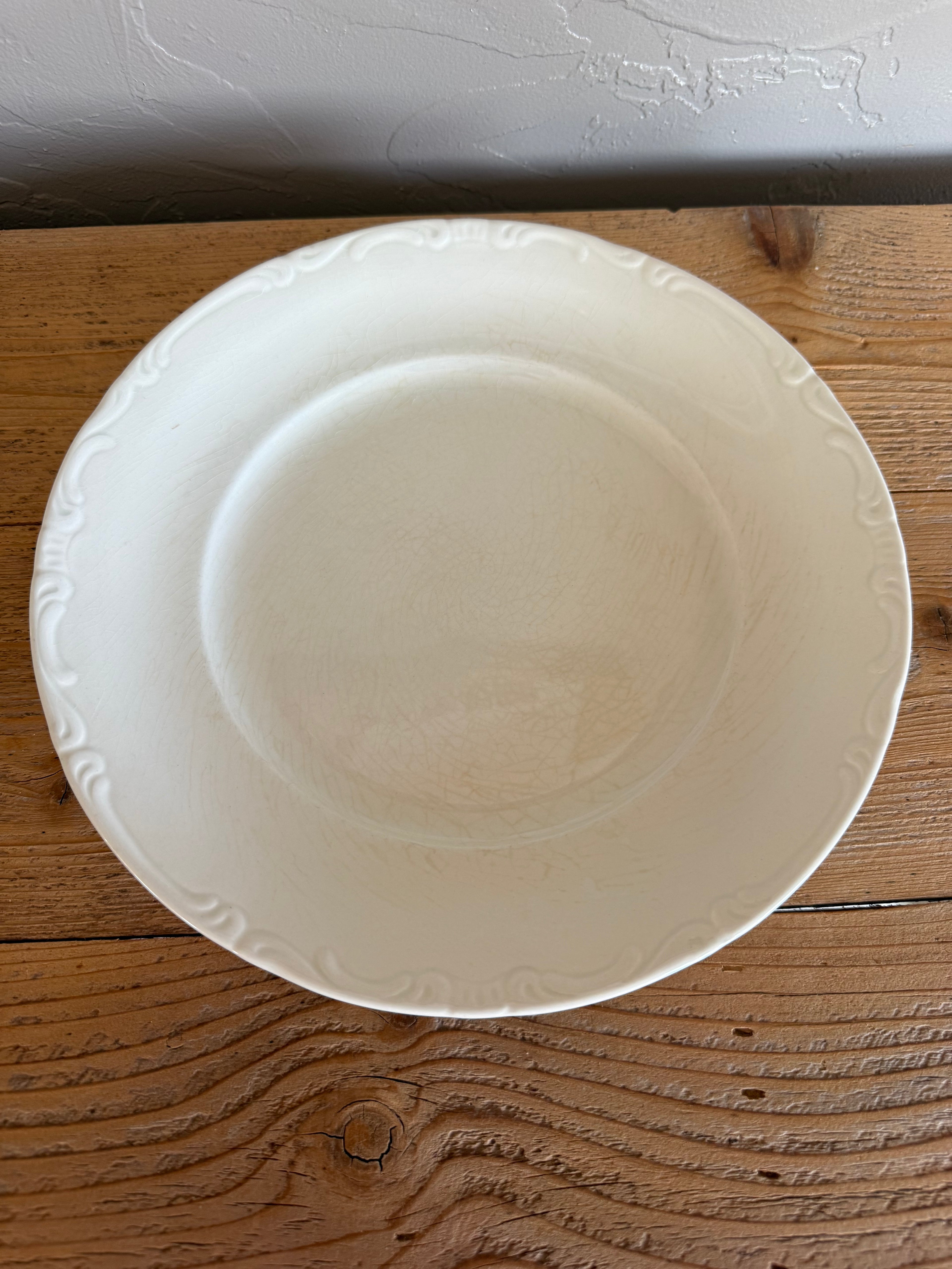 Vintage Ironstone Pontesa Plates Set of 4
