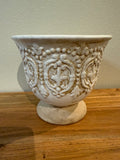 Scroll Ceramic Planter