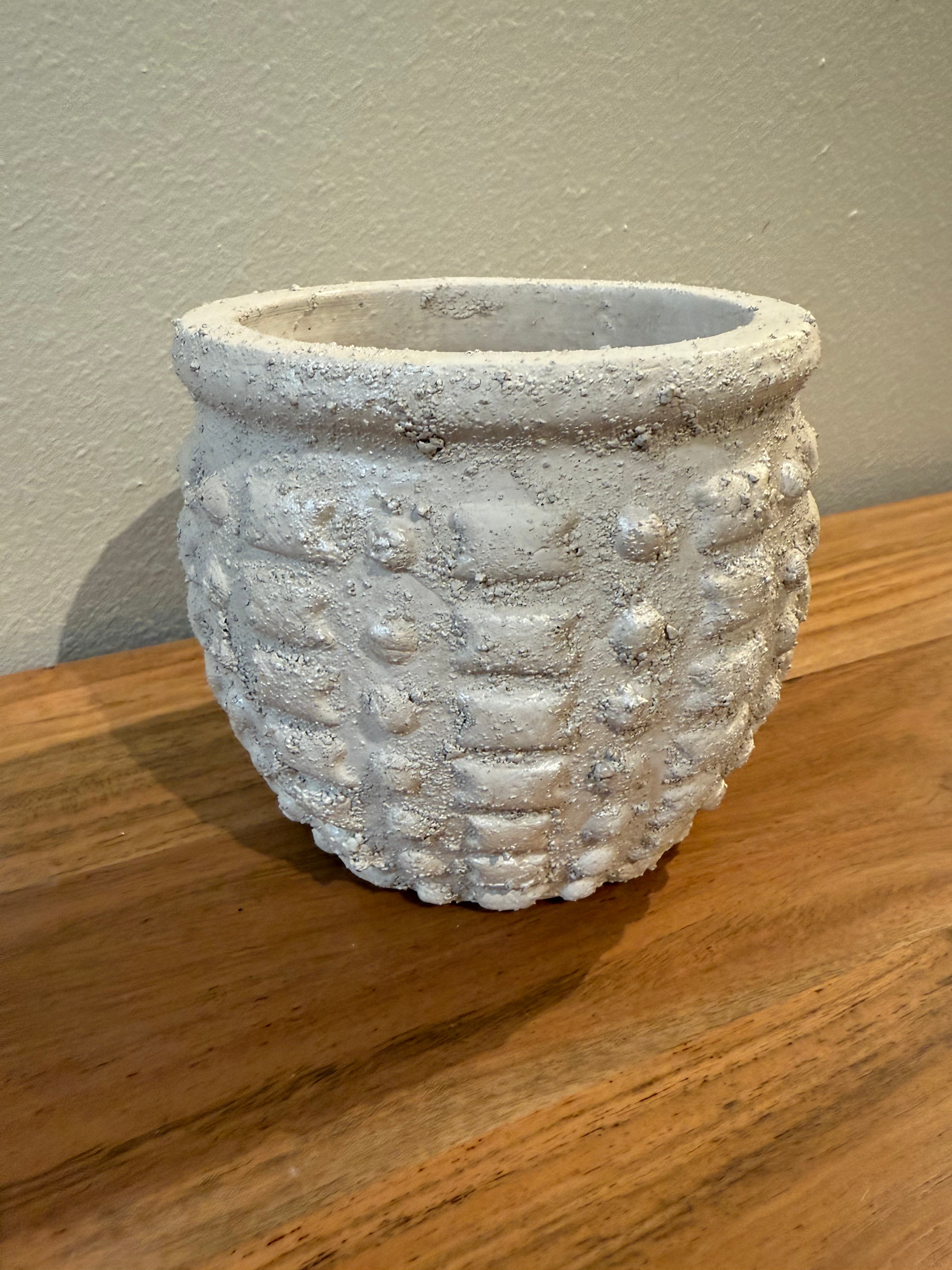 Textured Pot 6x5 inches