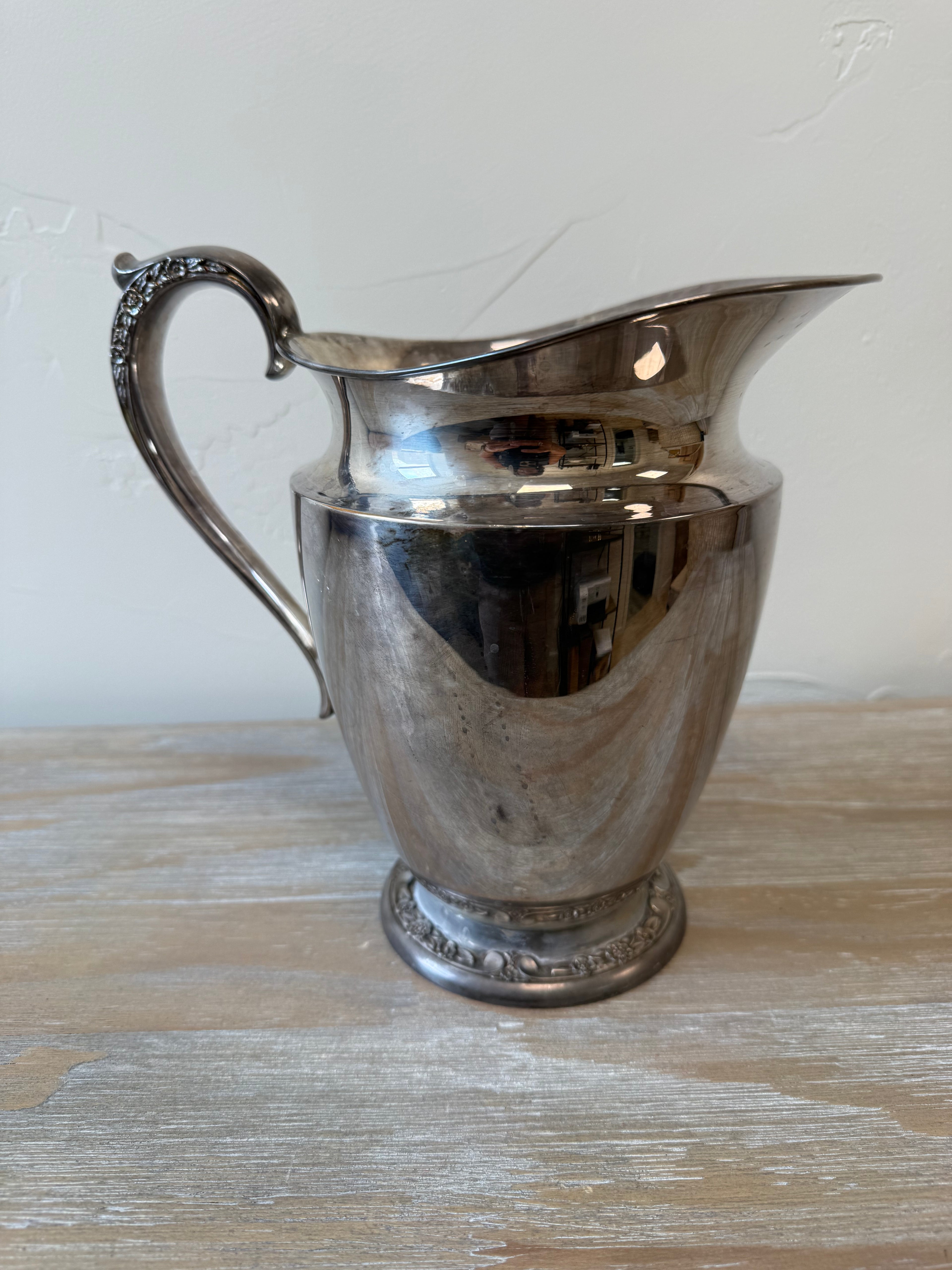 Vintage Silver Pitcher
