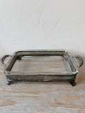 Vintage Silver Plated Pyrex