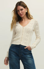 Gema Pointelle Cardigan