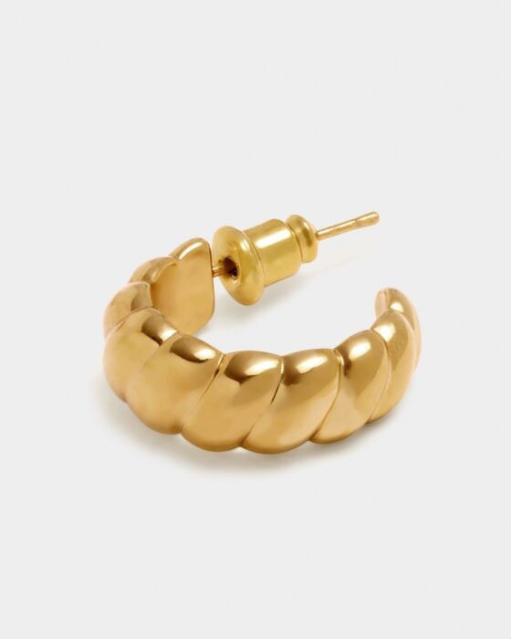 Katie Loxton Harper Twist Hoop Earrings