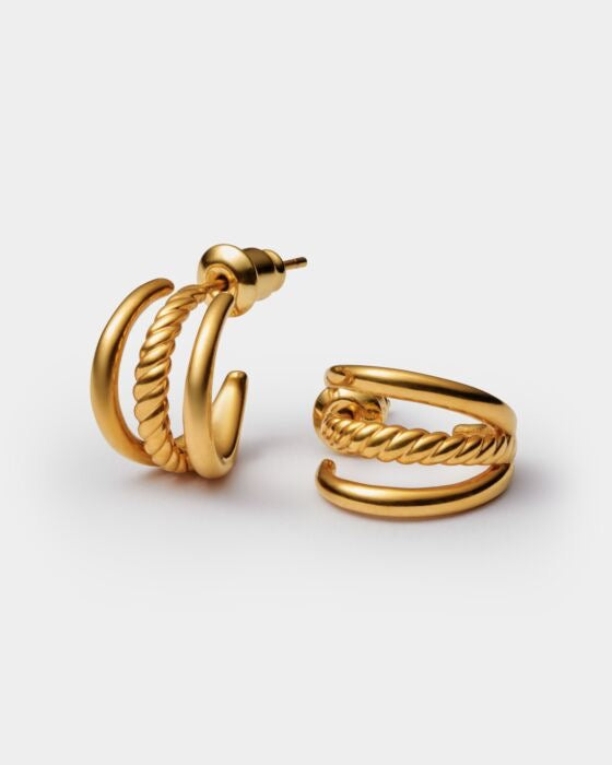 Katie Loxton Laia Illusion Hoop Earrings