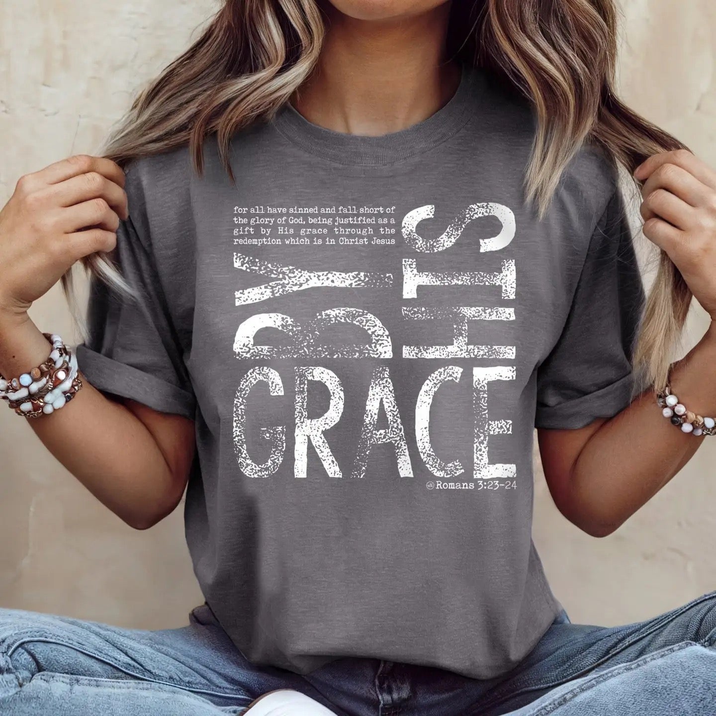 By His Grace Tee