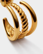Katie Loxton Laia Illusion Hoop Earrings