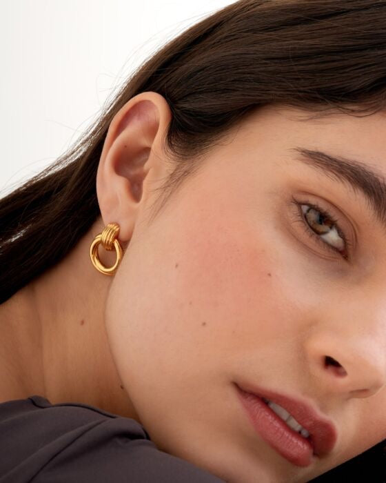 Katie Loxton Demi Oversized Stud Earrings