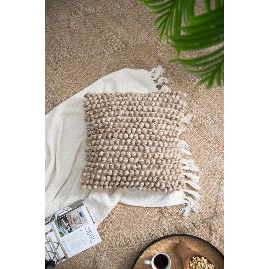 20" Hand Woven Pillow Square