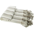 Herringbone Fringed Throw