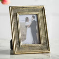 4x6" Gold Photo Frame