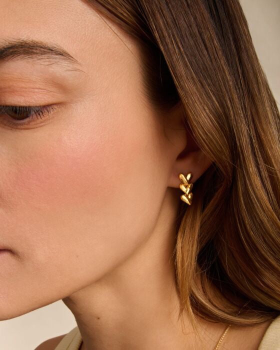 Katie Loxton Heart Link Earrings