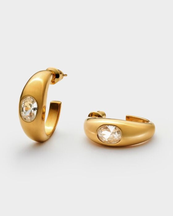 Katie Loxton KLJ6465 Ayla Hoop Earrings*
