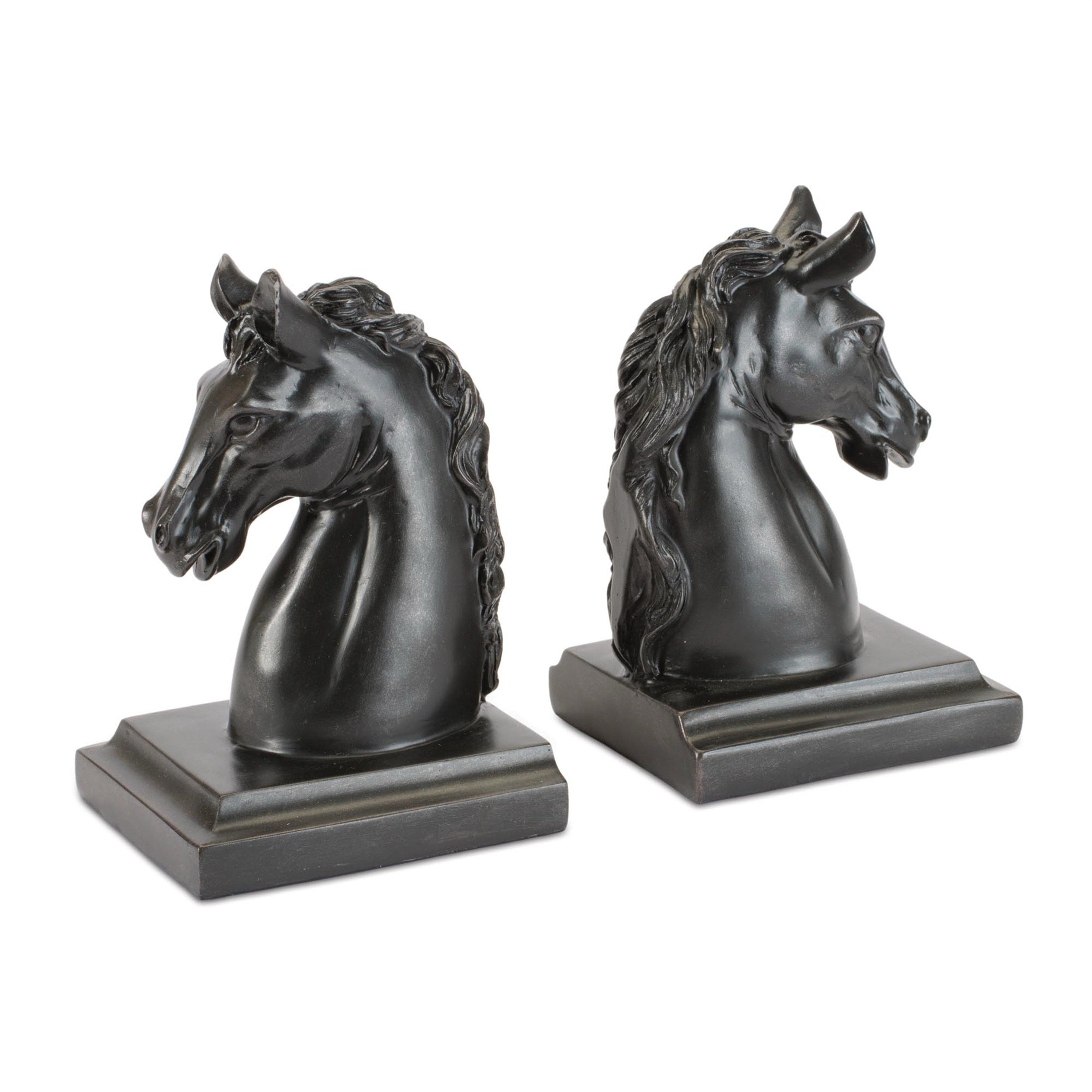 Horse Bust Bookend