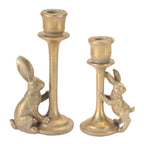 Rabbit Taper Candle Holders