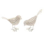 Assorted Wicker Metal Bird