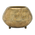 Gold Metal Planter
