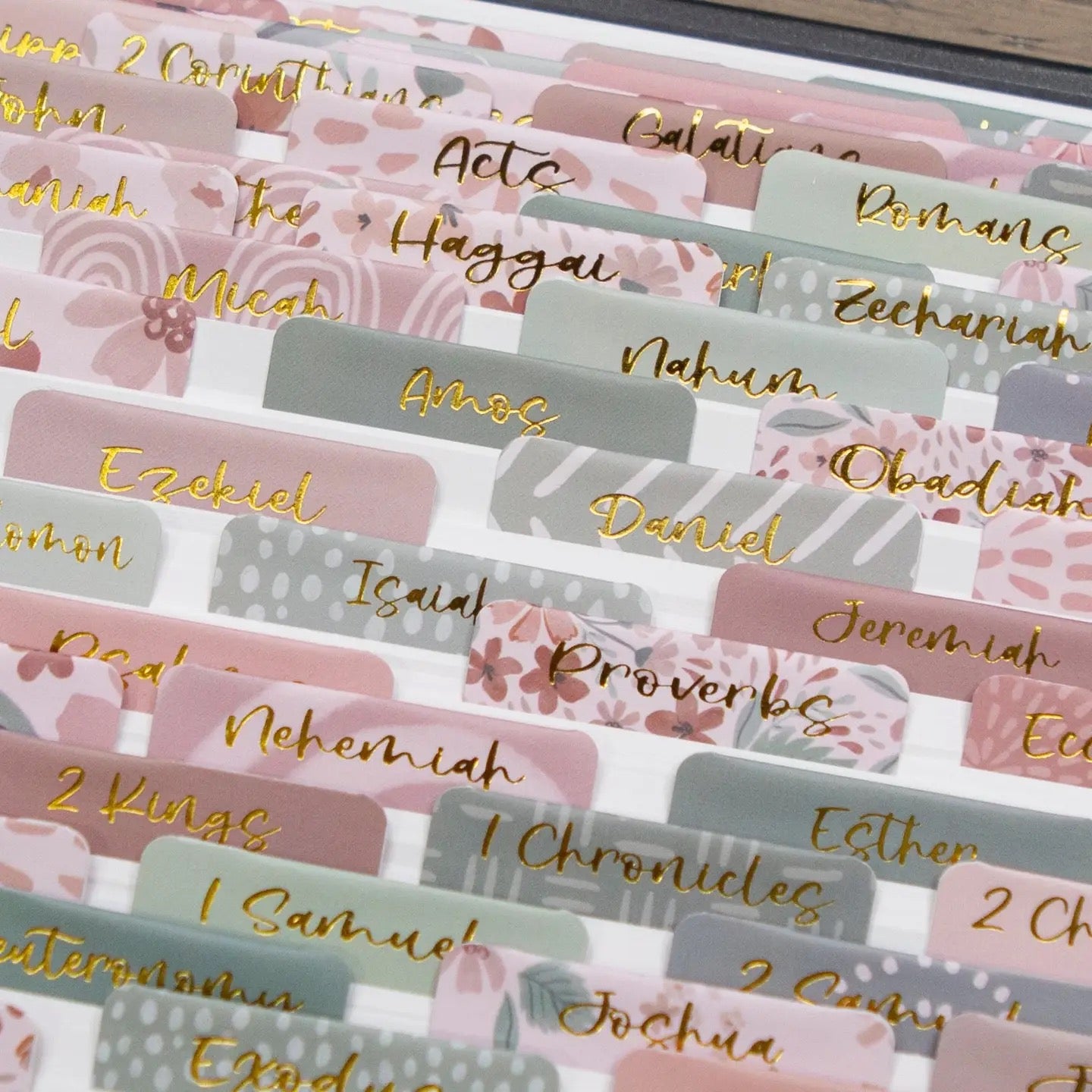 Bible Book Tabs