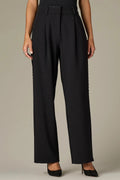 W&W Ultra Skyrise Double Waistband Relaxed Straight Leg Trouser*