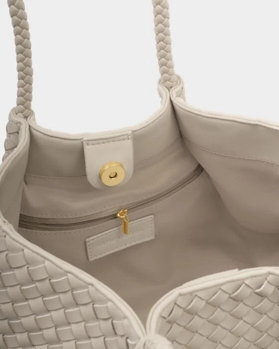 Katie Loxton Nova Woven Small Shoulder Tote Bag